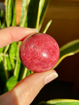 Thulite Sphere from Norway