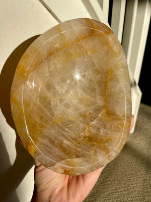 Golden Healer Quartz Bowl