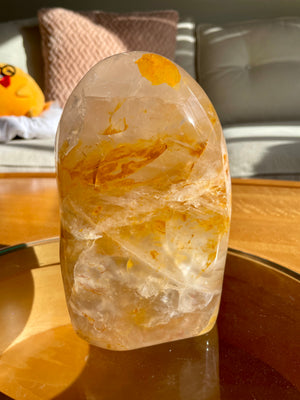 Golden Healer Quartz Freeform