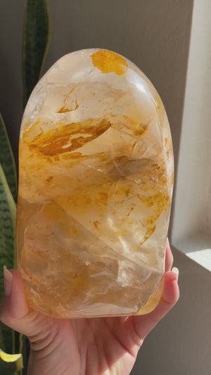 Golden Healer Quartz Freeform